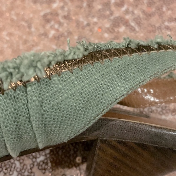 Apepazza Italian Made Sling Back Kitten Heel Pumps - Size 6.5 - Picture 5 of 9